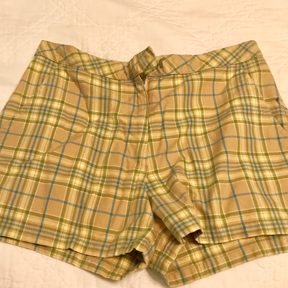 Vintage J. Crew plaid shorts